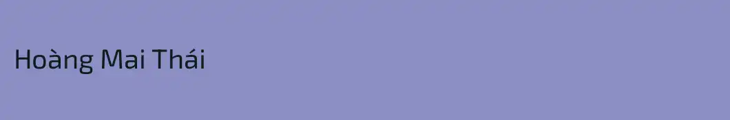 Hoàng Mai Thái
